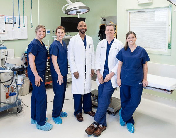 Bellingham Urology Group's Dr. Vernon A. Orton & Dr. John M. Pettit pictured with colleagues.