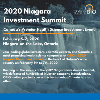 OBIO 2020 Niagara Investment Summit presenting companies